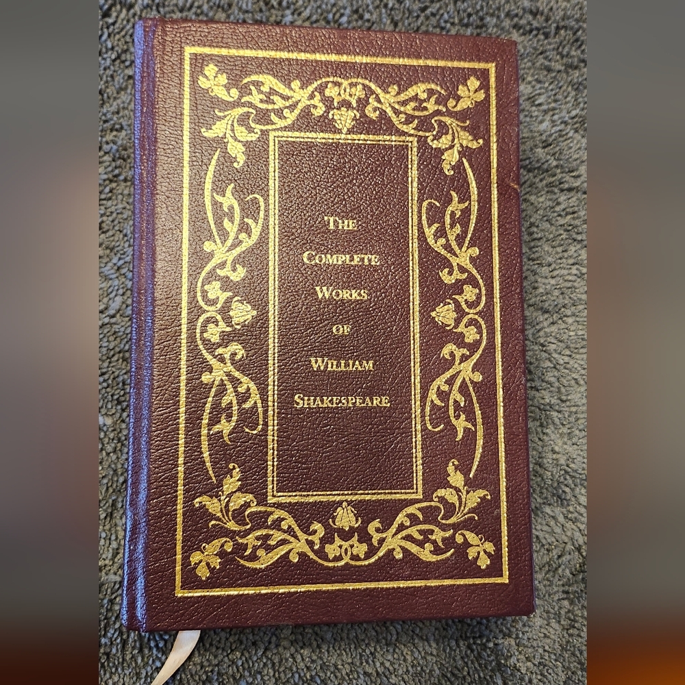 Leather Bound Complete Works of William Shakespeare